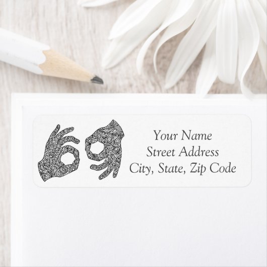 "Interpreter" Amerikaans label voor gebarentaal (Insitu)