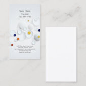 Interpreter Visitekaartje 3D Stippen Scatter (Voorkant / Achterkant)