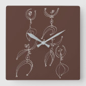 interpretive dans vierkante klok (Voorkant)