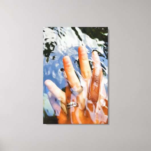 Interraciaal canvas afdruk (Voorkant)