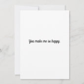 Interraciaal homoseksueel koppel Twee mannen Valen Kaart (Achterkant)