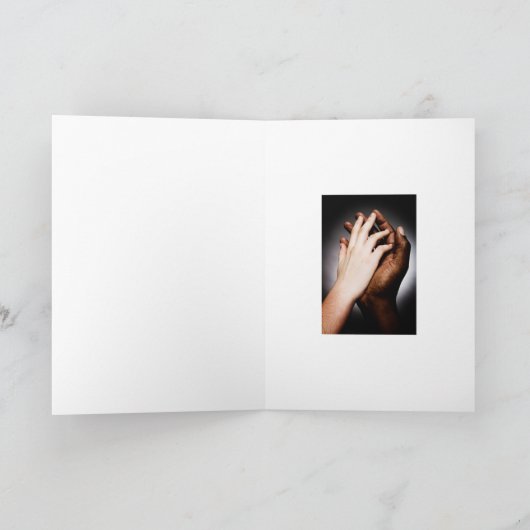 Interraciaal Jubileum Kaart (Binnen)