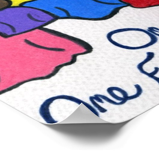 Interraciaal Poster (Hoek)