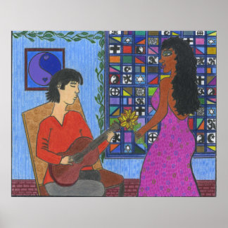 Interraciale coupelbekister poster