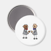 Interraciale homepage magneet (Voorkant / Achterkant)