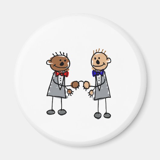 Interraciale homepage magneet (Voorkant)