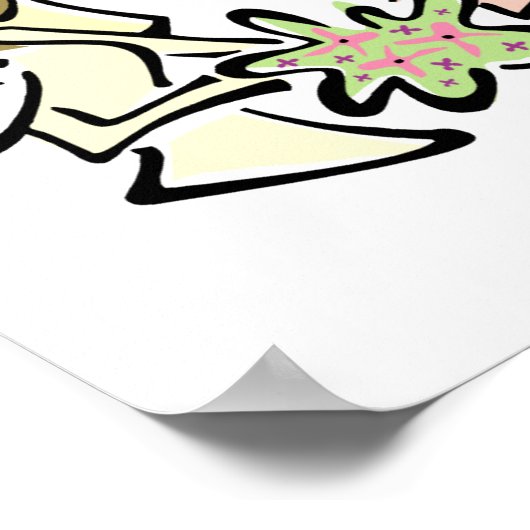 Interraciale lesbische overvallen poster (Hoek)