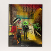 Interraciale liefde legpuzzel (Verticaal)