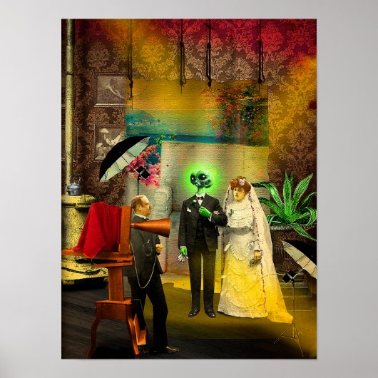 Interraciale liefde poster (Voorkant)