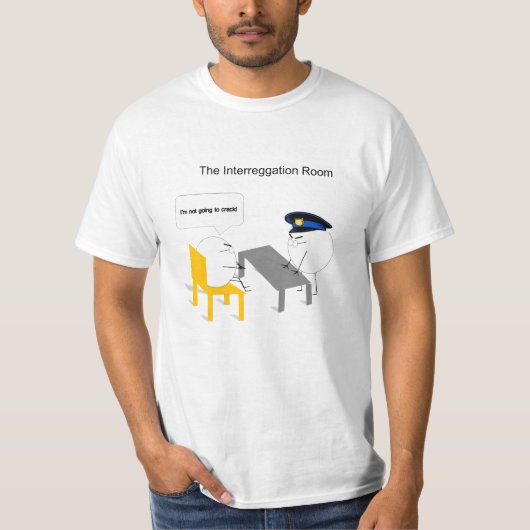 Interregatie T-shirt (Voorkant)