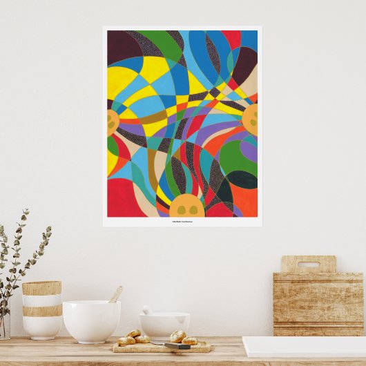 Interreligieuze conferentie - Afdrukken Poster (Keuken)