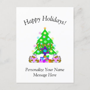 Interreligieuze Happy    HolidaysCard Briefkaart