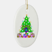 Interreligieuze Holiday Fun Ceramic Ornament (Rechts)