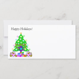 Interreligieuze Holiday Fun Feestdagenkaart