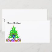 Interreligieuze Holiday Fun Feestdagenkaart (Voorkant / Achterkant)