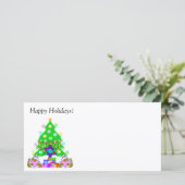 Interreligieuze Holiday Fun Feestdagenkaart (Staand voorkant)