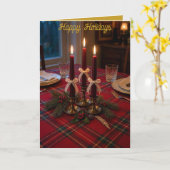 Interreligieuze kerstkaart kaart (Gele Bloem)