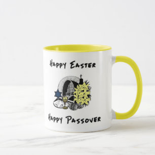 Interreligieuze Pasen en Passover Mok