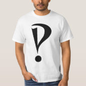 Interrobang T-shirt (Voorkant)