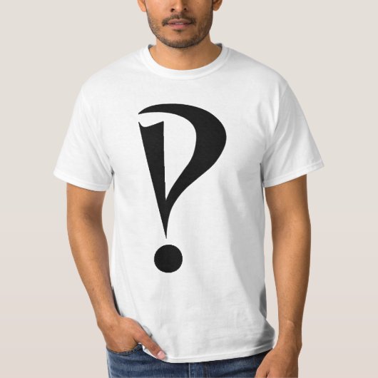 Interrobang T-shirt (Voorkant)