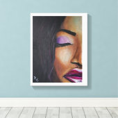 Interscopische Vrouw - Canvas (Insitu (Houten vloer))