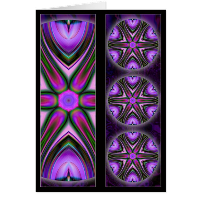 Intersect Mandala Bladwijzer Card (Voorkant)