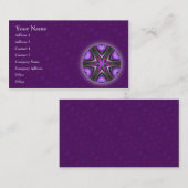 Intersect Mandala Visitekaartje (Voorkant / Achterkant)