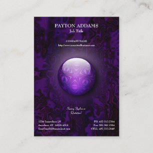 Intersecte juwelen - Verticaal Visitekaartje