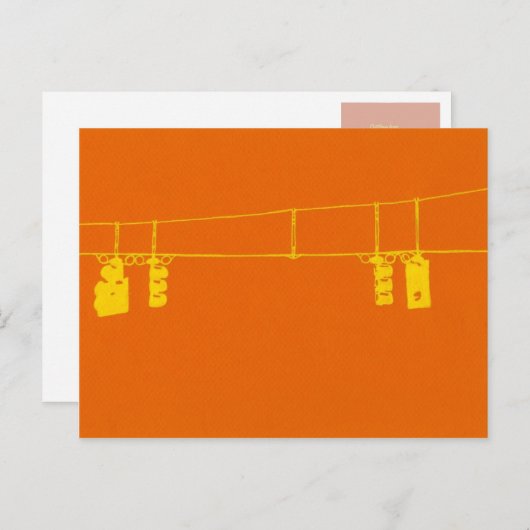 Intersectielichten Briefkaart (Voorkant / Achterkant)