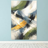 Intersecting Currents of Quiet Motion Canvas Afdruk (Insitu (Houten vloer))