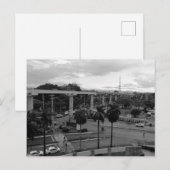 Intersection Avenue Traffic Quezon City Philippine Briefkaart (Voorkant / Achterkant)