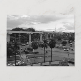 Intersection Avenue Traffic Quezon City Philippine Briefkaart