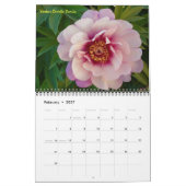 Intersectional Peony Calendar 2009 - Gepersonalise Kalender (Feb 2027)