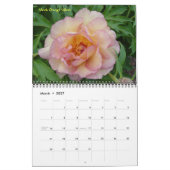 Intersectional Peony Calendar 2009 - Gepersonalise Kalender (Mar 2027)