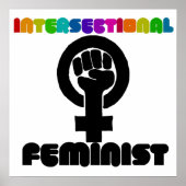 intersectionele feminist poster (Voorkant)