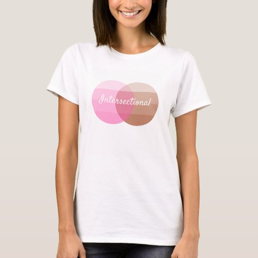 Intersectionele feministische T-shirt (Voorkant)