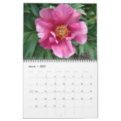 Intersectionele Peony-kalender 2010 Kalender (Mar 2027)