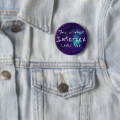 Intersekse Aanpasbare Galaxy Identiteit Ronde Button 5,7 Cm (In situ)