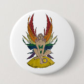 Intersekse fee ronde button 7,6 cm (Voorkant)