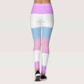 Intersekse trots strepen leggings (Achterkant)