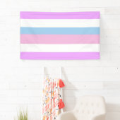 Intersekse trots strepen spandoek (Insitu)