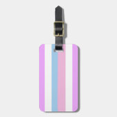 Intersekse trotsvlag bagagelabel (Voorkant verticaal)