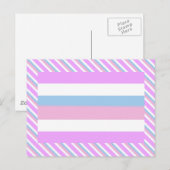 Intersekse trotsvlag briefkaart (Voorkant / Achterkant)