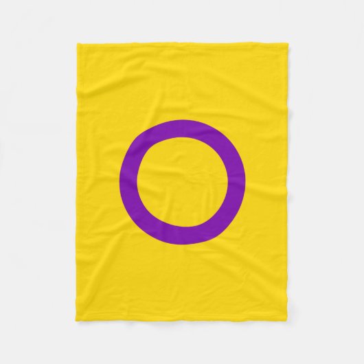 Intersekse trotsvlag fleece deken (Voorkant)