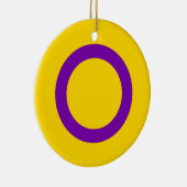 Intersekse trotsvlag keramisch ornament (Rechts)