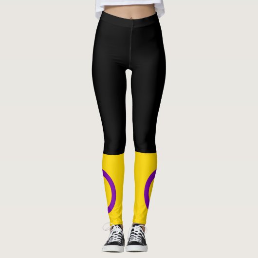 Intersekse trotsvlag leggings (Voorkant)