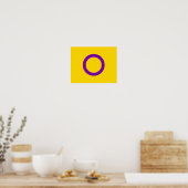 Intersekse trotsvlag poster (Keuken)