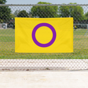 Intersekse trotsvlag spandoek