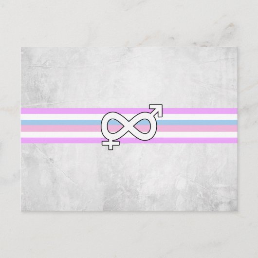 Intersekse vlag briefkaart (Voorkant)