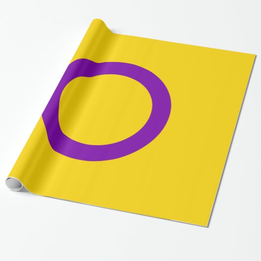 Intersekse vlag cadeaupapier (Uitgerold)